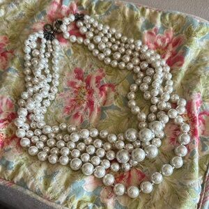 J. Crew Elegant Pearl Necklace